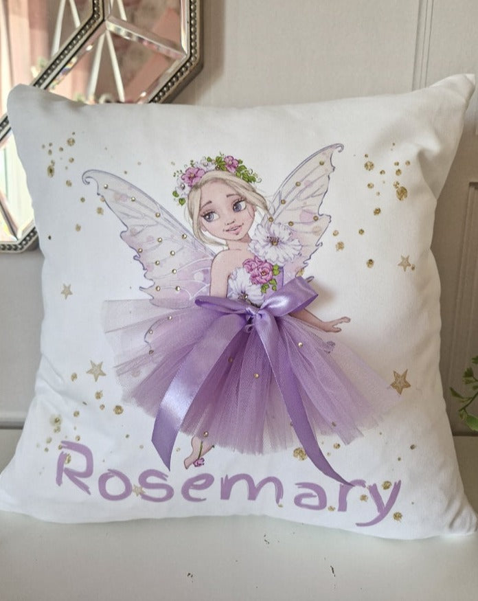 Fairy pillow purple