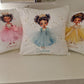 Black Princess tutu cushion