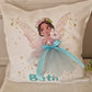 Fairy pillow blue