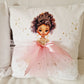 Black Princess tutu cushion