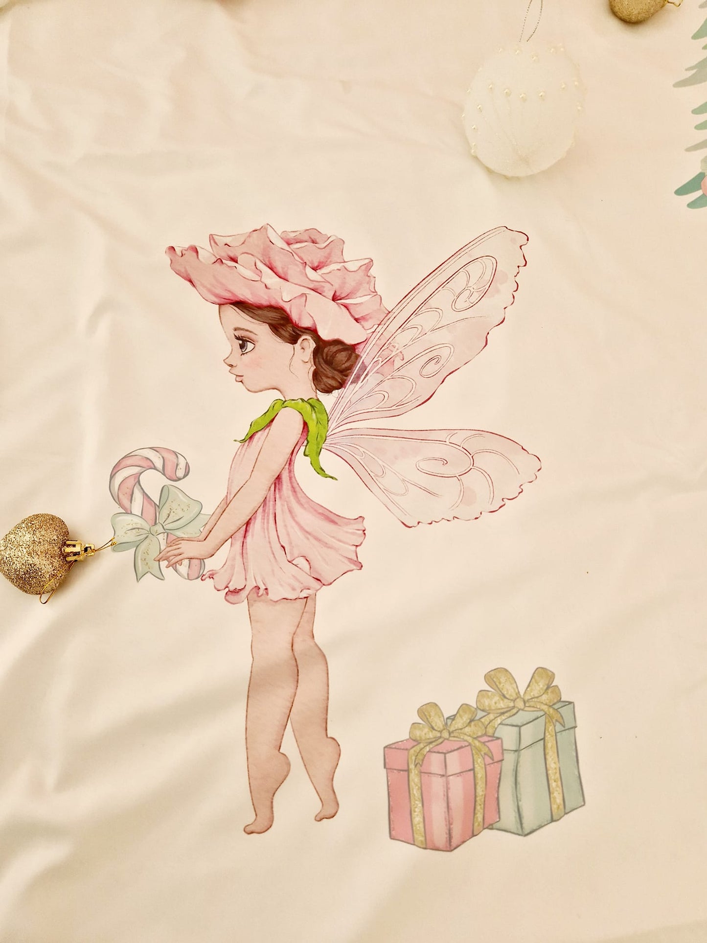 Christmas fairy duvet cover