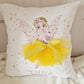 Fairy pillow yellow