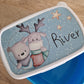 Bear and deer snack box