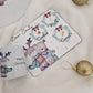 Bear and Deer Santa Christmas Eve board