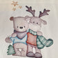 Enchanting Bear & Deer Christmas Bedding Set