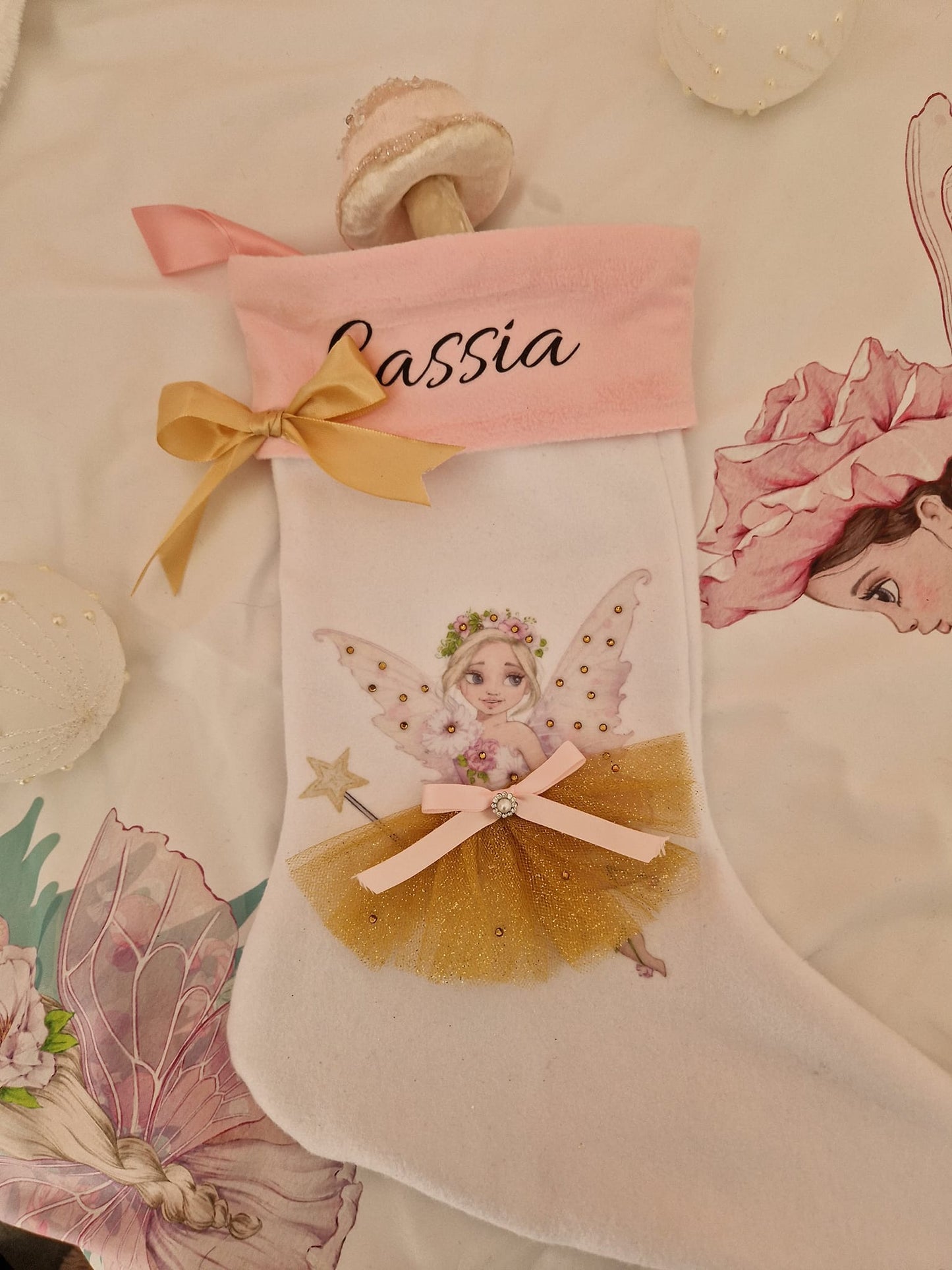 Christmas Fairy Stocking