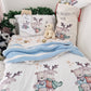 Enchanting Bear & Deer Christmas Bedding Set