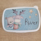 Bear and deer snack box