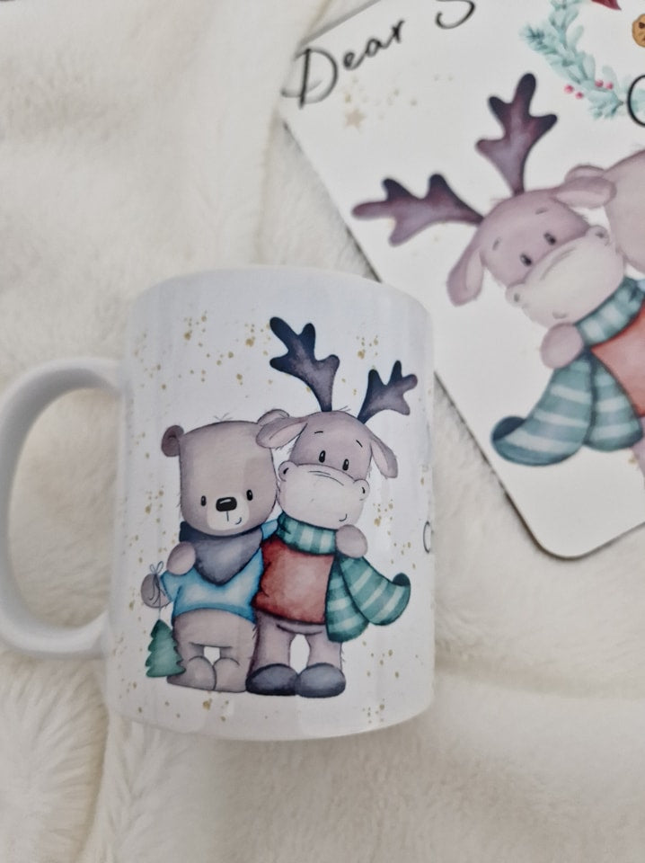 Christmas Eve box bundle bear and deer