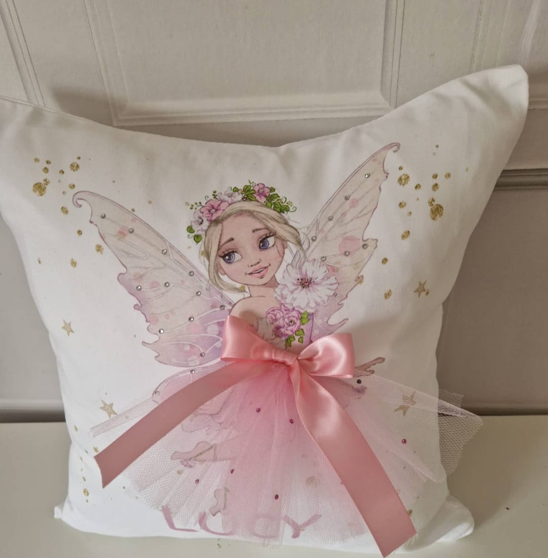Lucy Fairy cushion and flag set