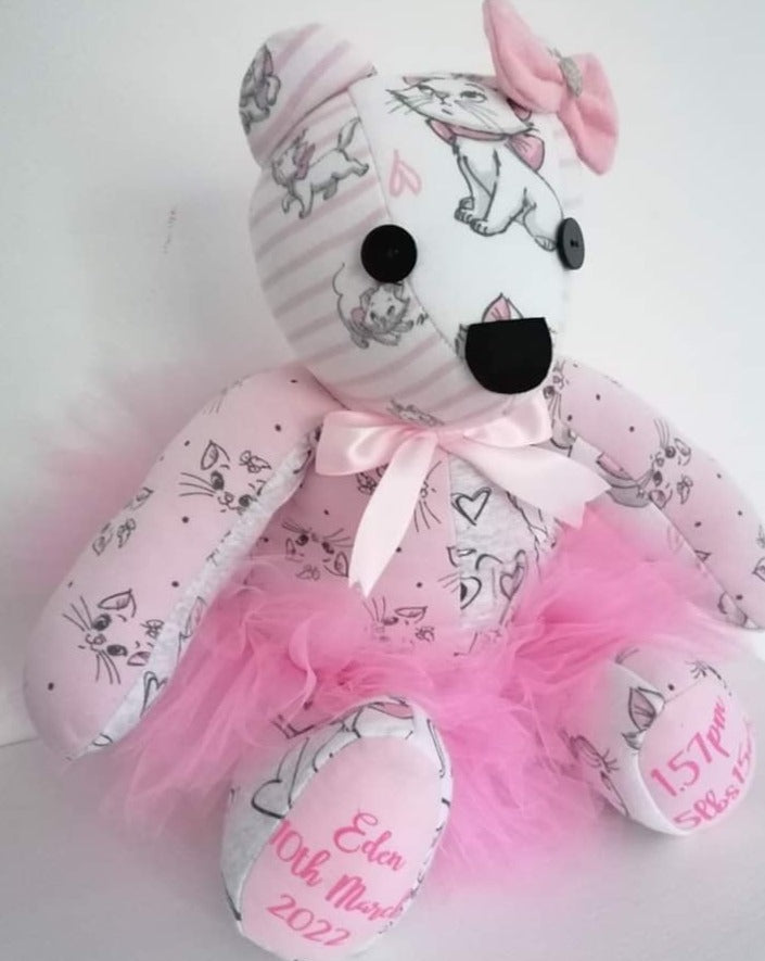 Keepsake memory bears